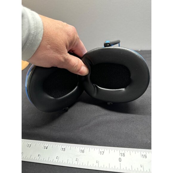 Kids Noise Cancelling Ear Protection Headphones With Carrying Case - Blue/Patter - Picture 8 of 8